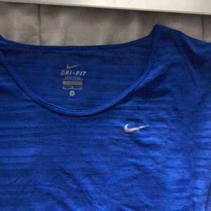 Blue Nike Tanktop